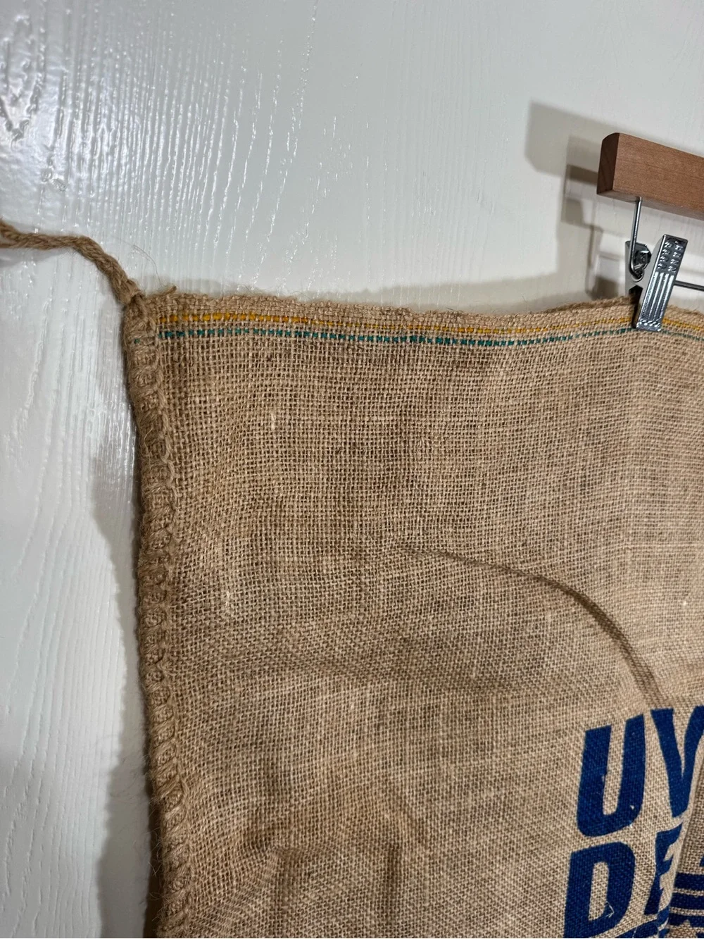 UVVW Decaf Jute Bag Burlap Coffee Sack Houston, Texas